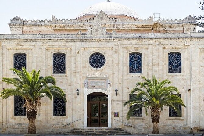 Cretan history and culture combining palace, museum, and market visit